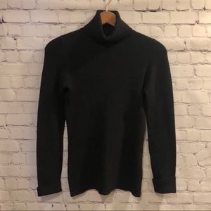 French Connection black stretch sweater EUC